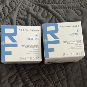 Rodan + Fields REDEFINE Triple Defense Cream - Blue and White Packaging